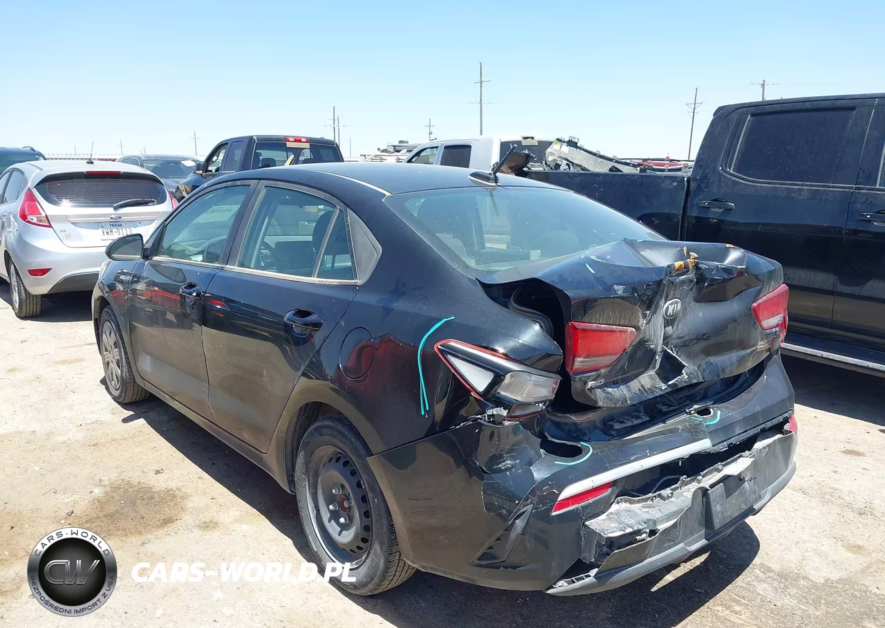 2021 Kia Rio Lx VIN:3KPA24AD5ME404111 - 3