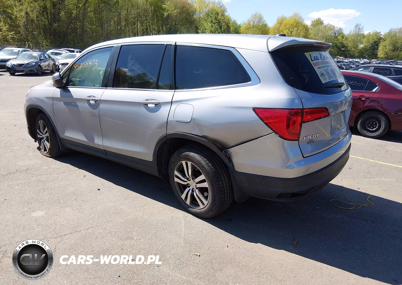 2017 Honda Pilot Ex-L VIN:5FNYF6H52HB090432 - 3