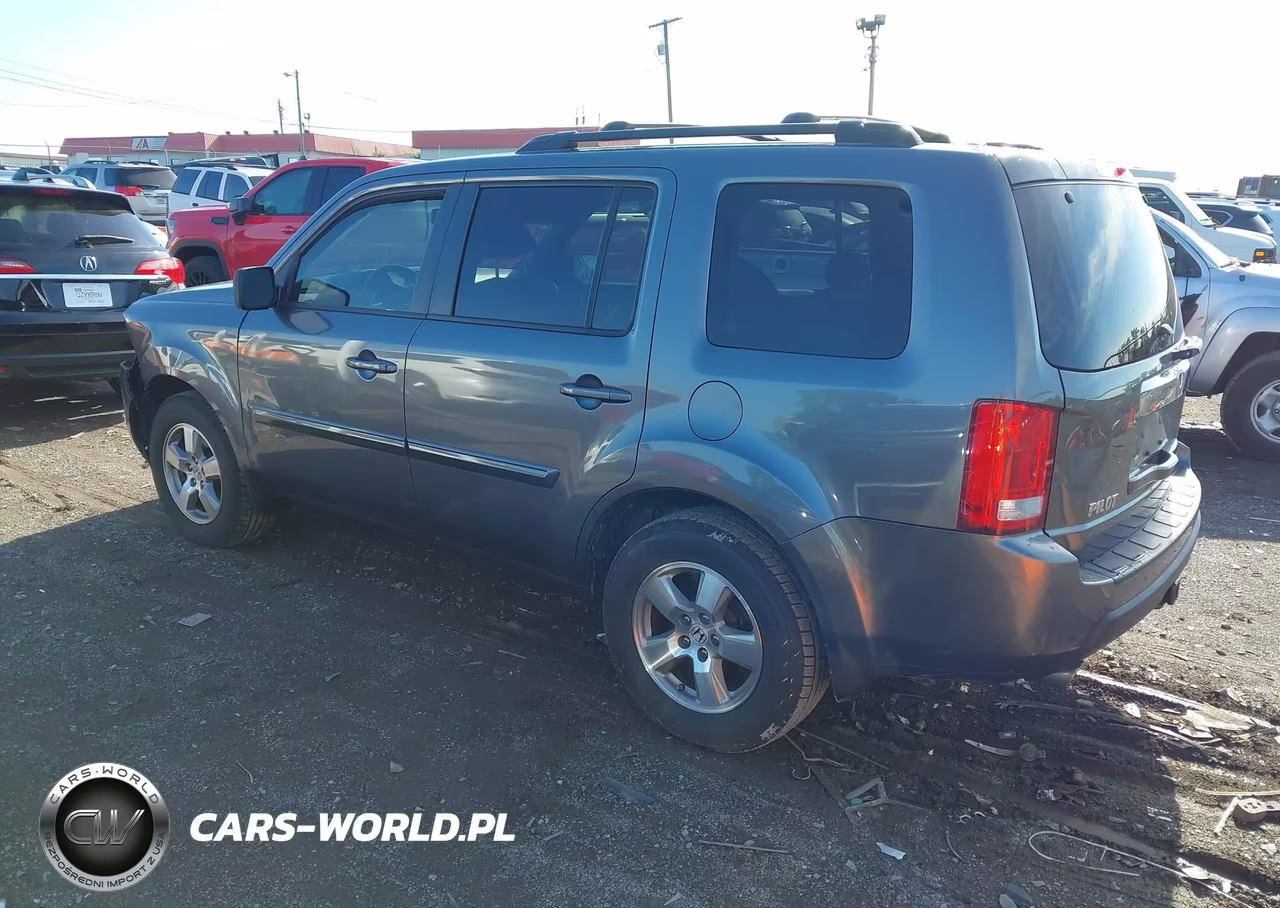 2011 Honda Pilot Ex-L VIN:5FNYF3H58BB050202 - 3