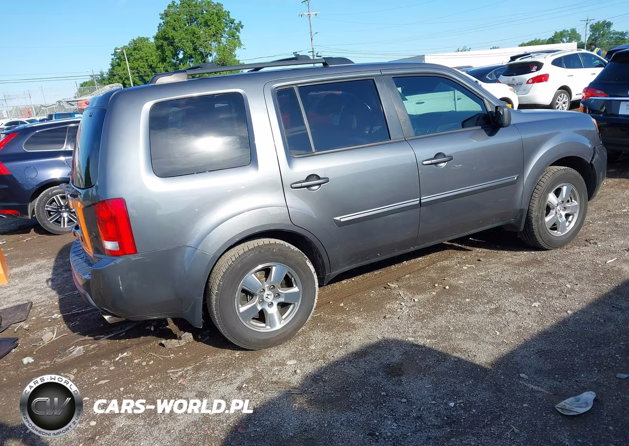 2011 Honda Pilot Ex-L VIN:5FNYF3H58BB050202 - 4