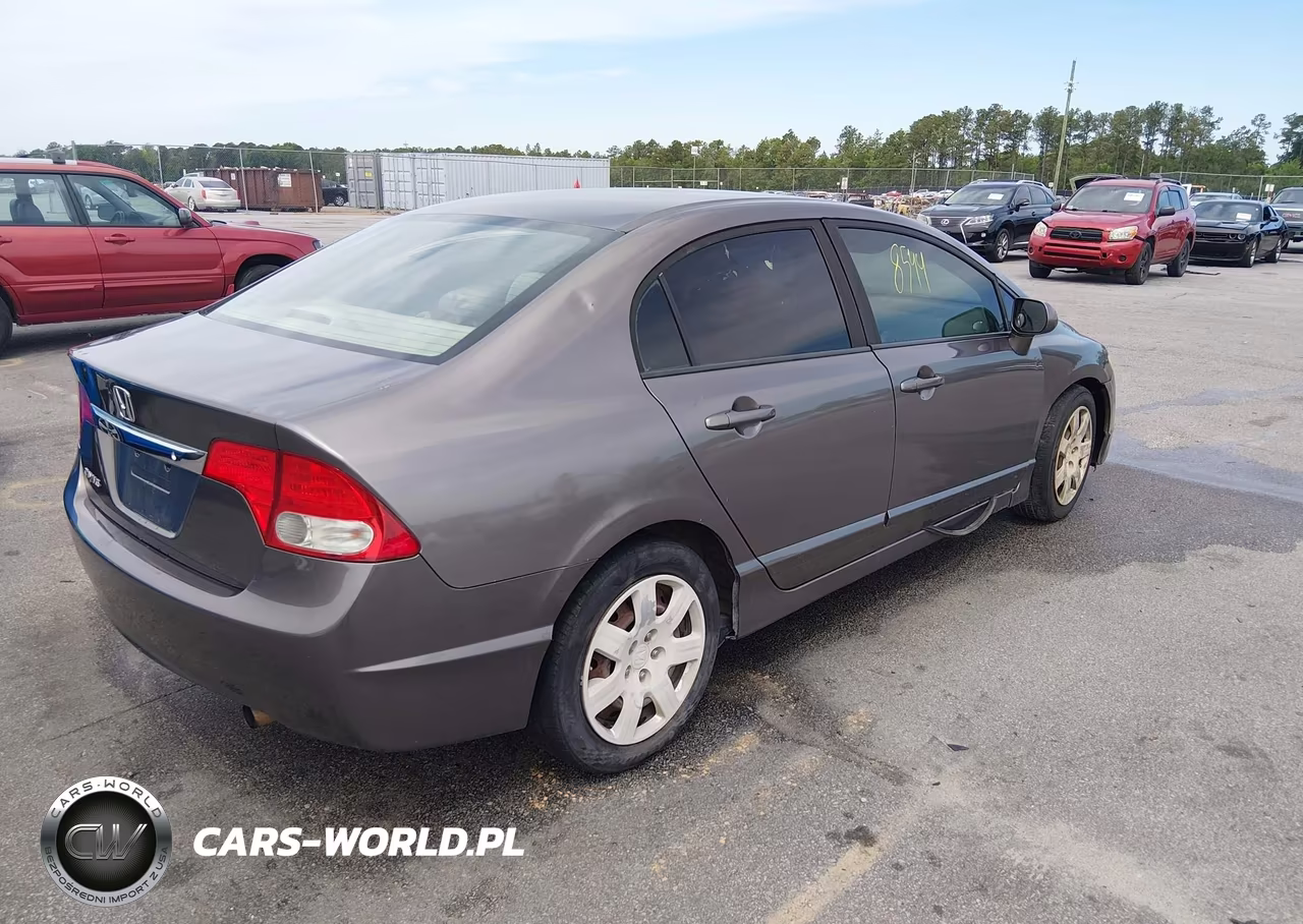 2011 Honda Civic Lx VIN:19XFA1F57BE027433 - 4