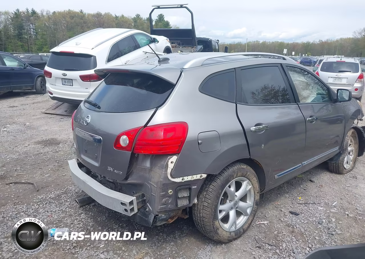 2011 Nissan Rogue Sv VIN:JN8AS5MV5BW682752 - 4