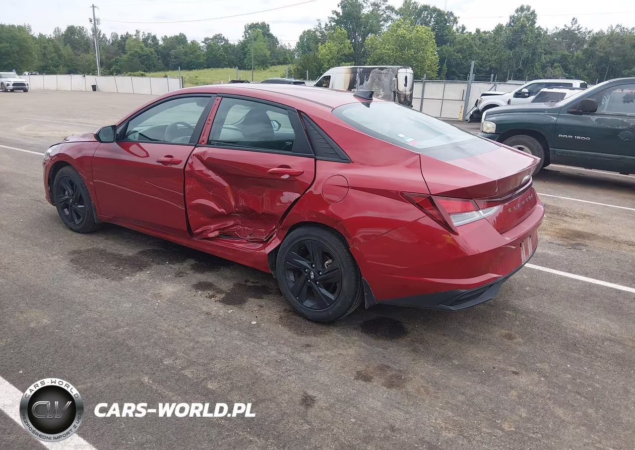 2023 Hyundai Elantra Sel VIN:KMHLM4AG7PU521381 - 3
