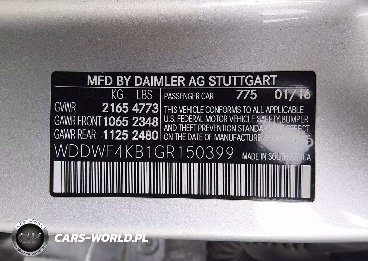 2016 Mercedes-Benz C-Class C 300 VIN:WDDWF4KB1GR150399 - 9