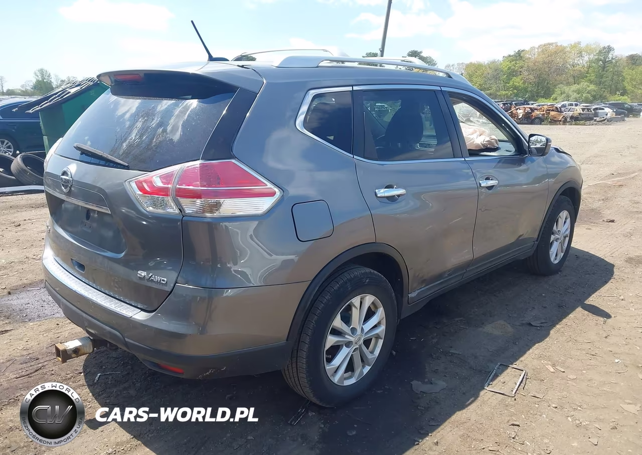 2015 Nissan Rogue Sv VIN:KNMAT2MV7FP505546 - 4
