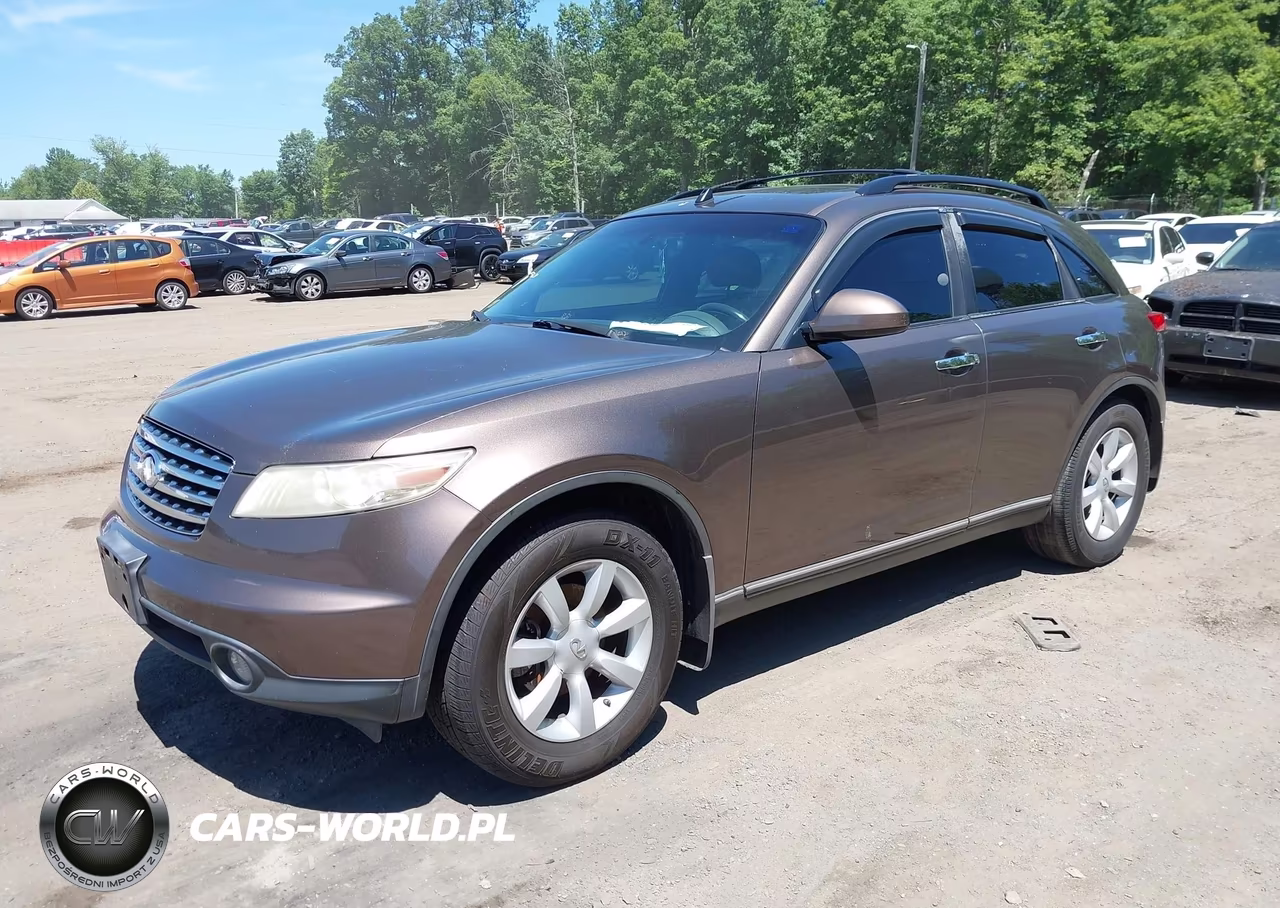 2005 Infiniti Fx35 VIN:JNRAS08W55X212527 - 2