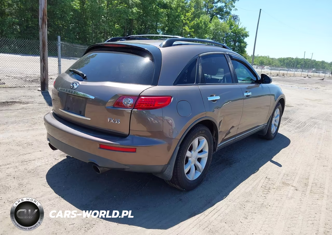 2005 Infiniti Fx35 VIN:JNRAS08W55X212527 - 4