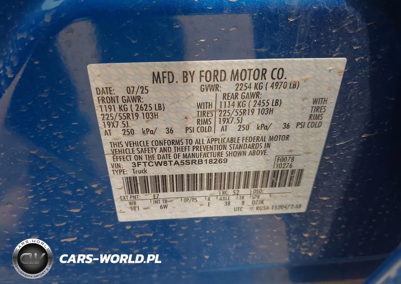 2025 Ford Maverick Lobo Standard VIN:3FTCW8TA5SRB18269 - 9