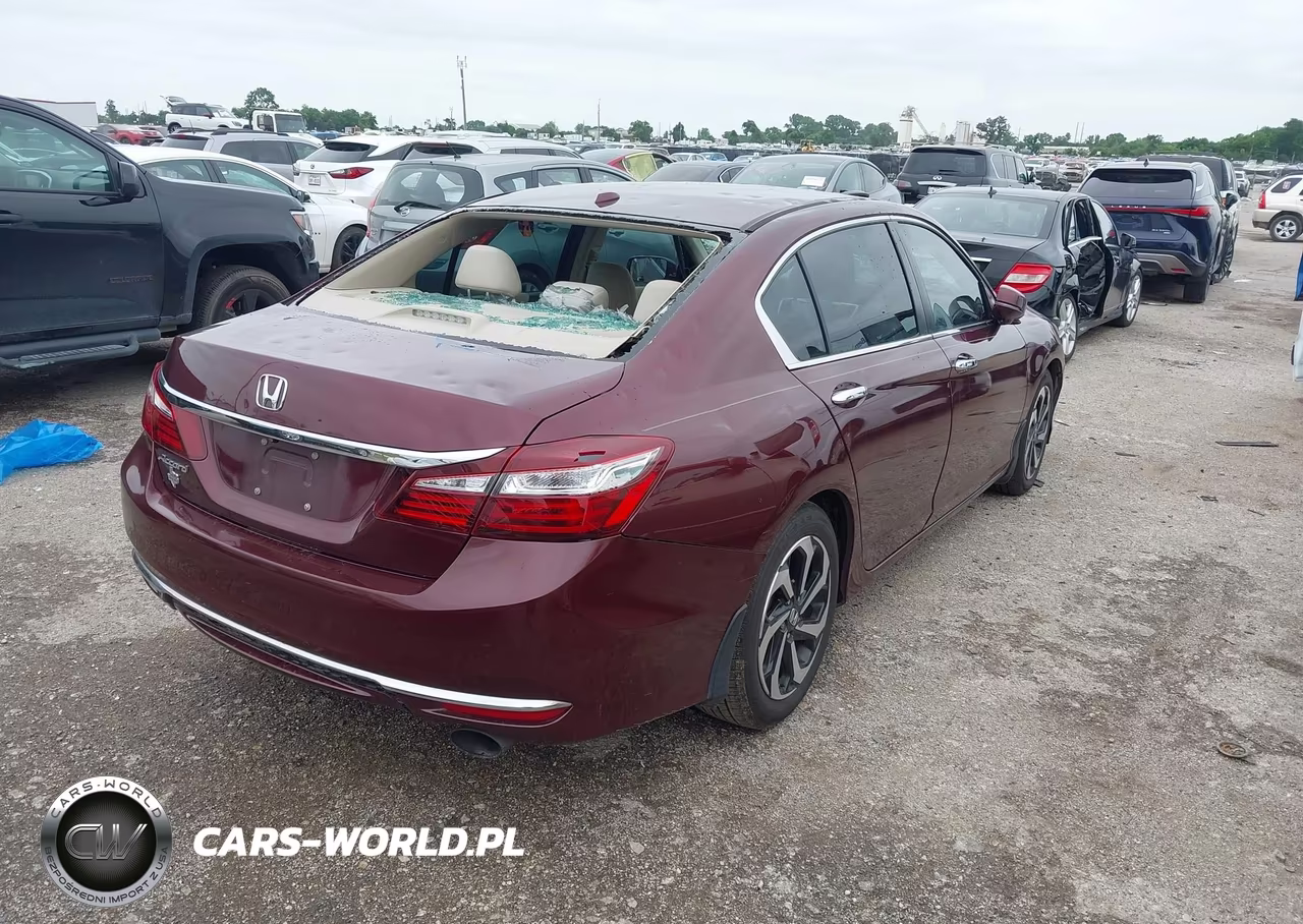 2016 Honda Accord Ex VIN:1HGCR2F77GA201743 - 4