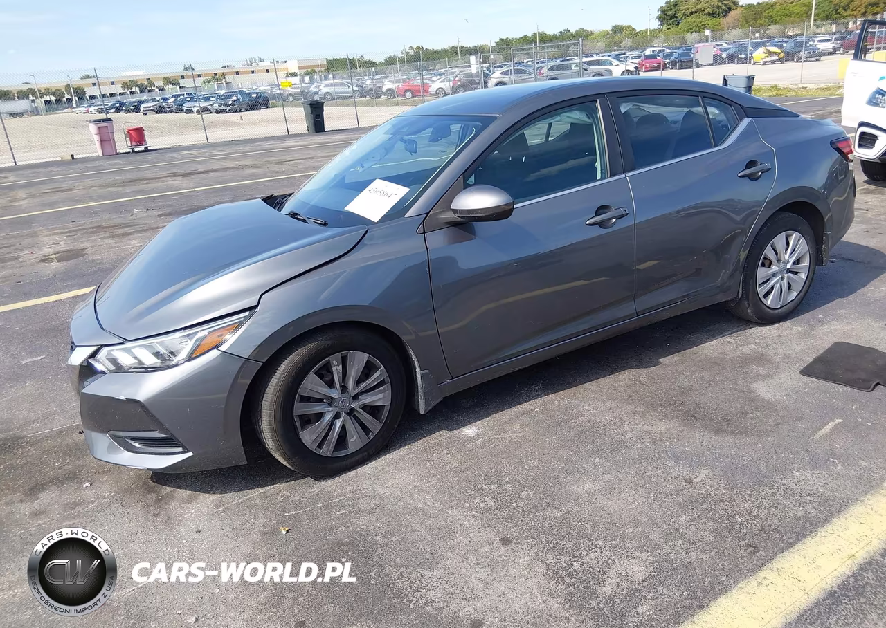 2021 Nissan Sentra S Xtronic Cvt VIN:3N1AB8BV8MY313964 - 2