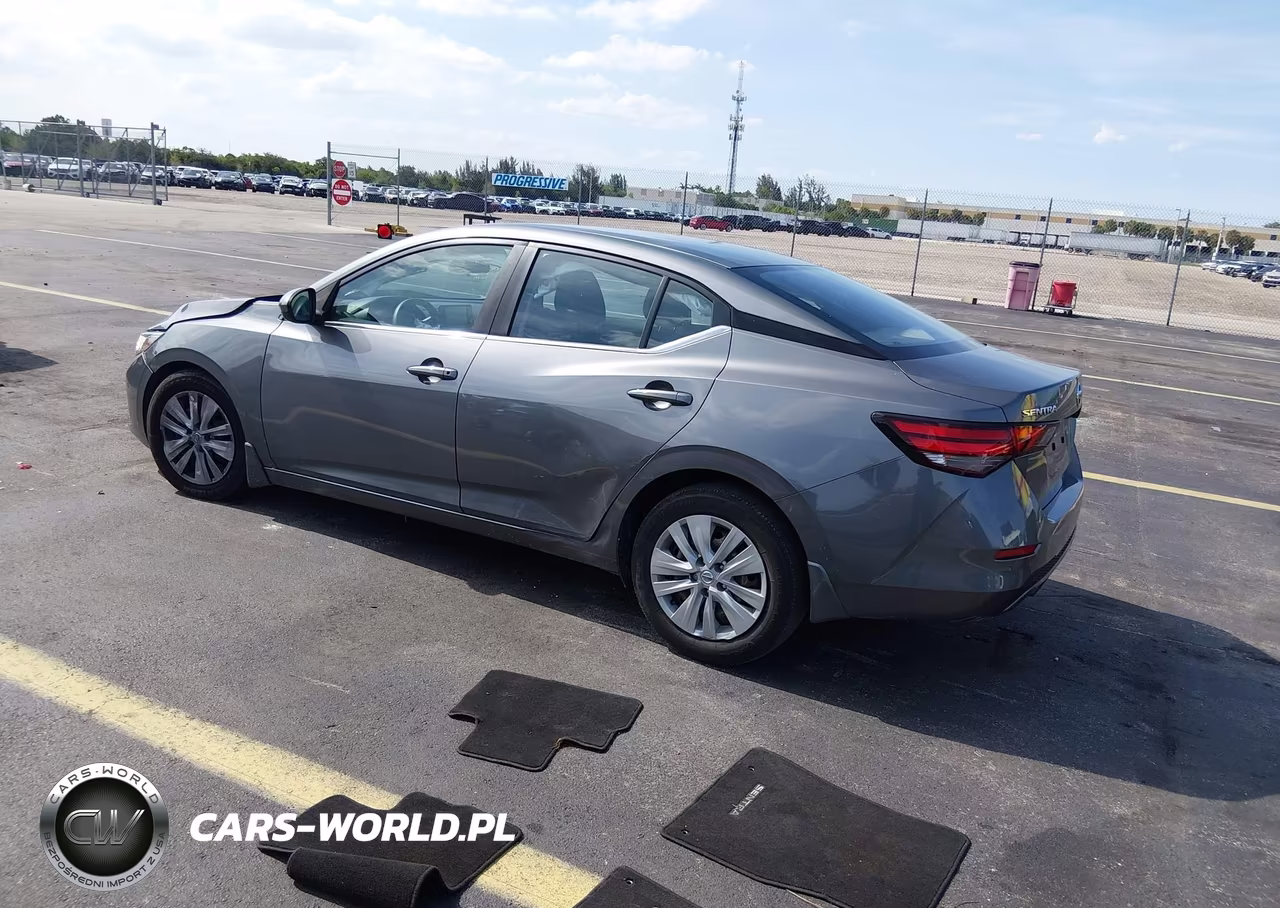 2021 Nissan Sentra S Xtronic Cvt VIN:3N1AB8BV8MY313964 - 3