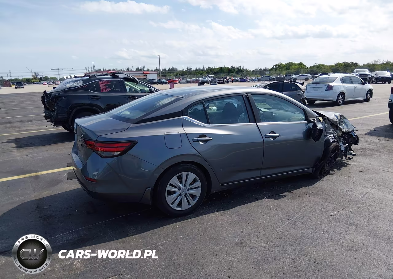 2021 Nissan Sentra S Xtronic Cvt VIN:3N1AB8BV8MY313964 - 4