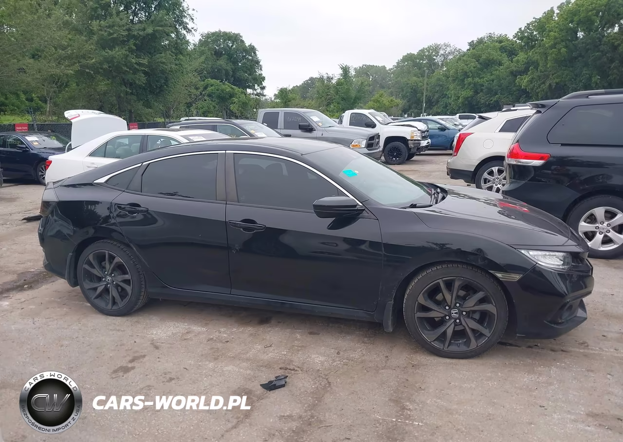2019 Honda Civic Sport VIN:2HGFC2F86KH509732 - 13