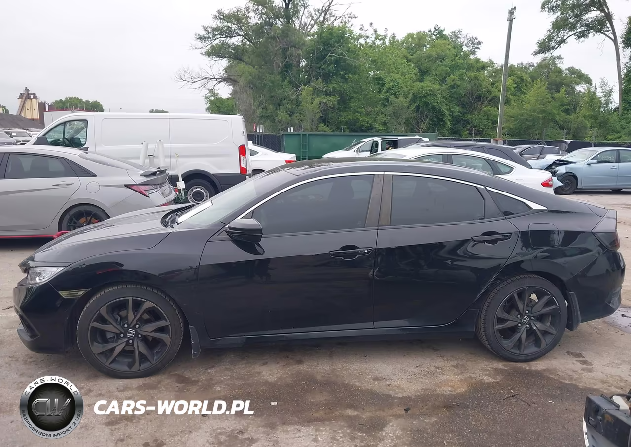 2019 Honda Civic Sport VIN:2HGFC2F86KH509732 - 14