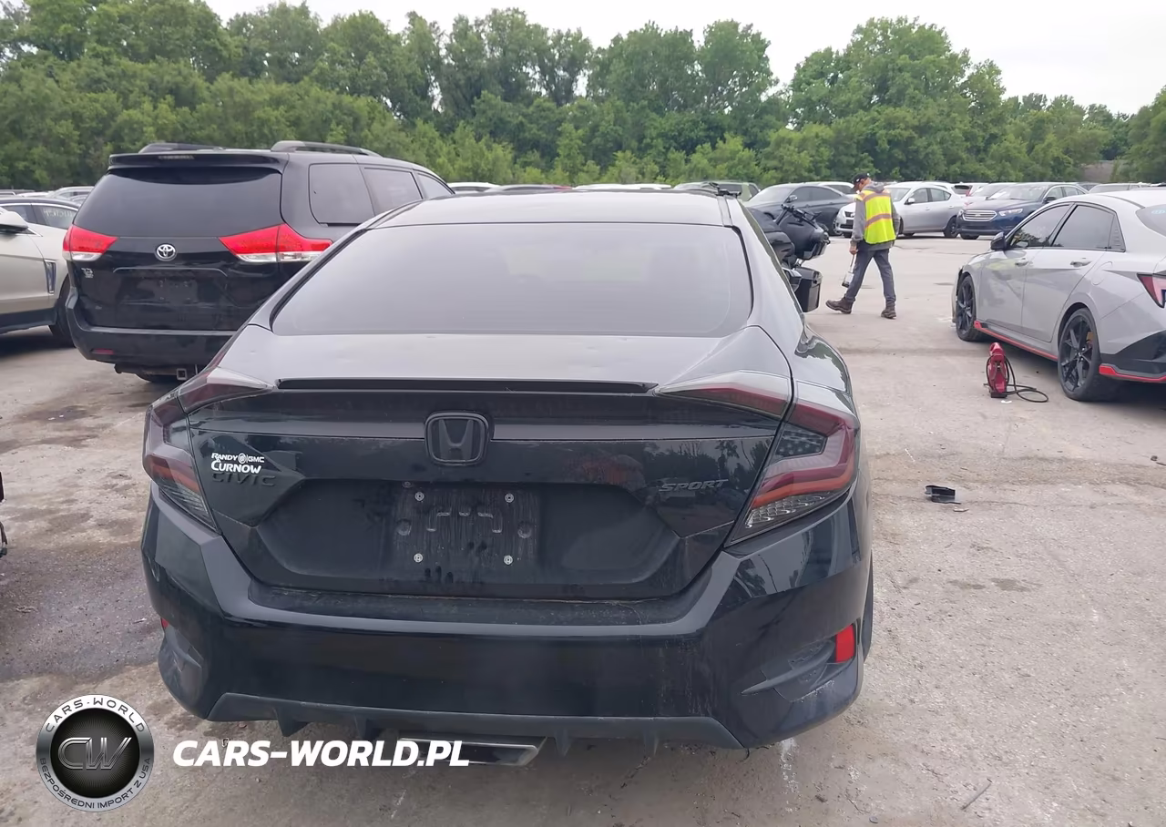 2019 Honda Civic Sport VIN:2HGFC2F86KH509732 - 16