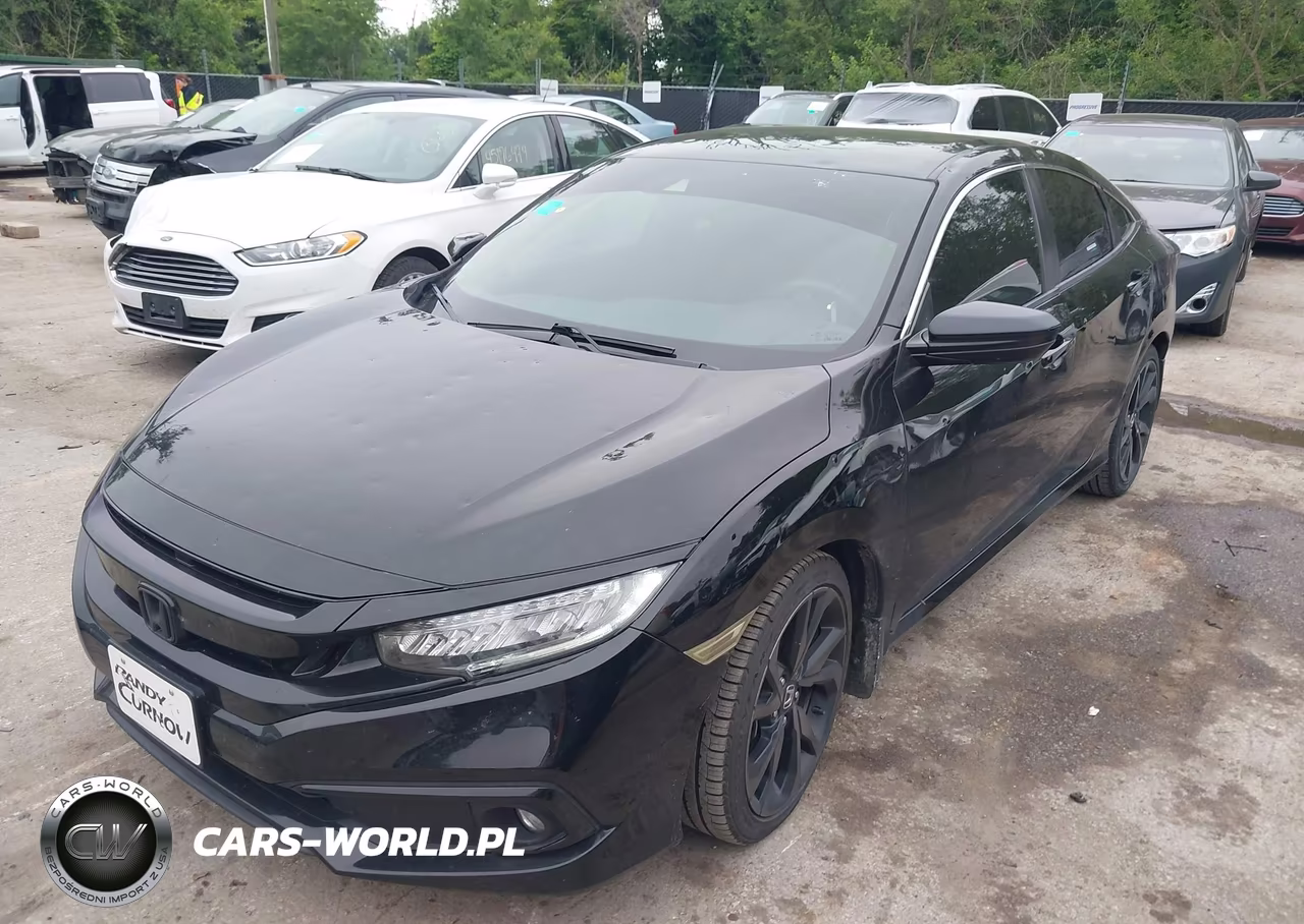 2019 Honda Civic Sport VIN:2HGFC2F86KH509732 - 2