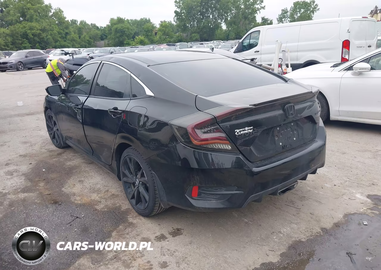 2019 Honda Civic Sport VIN:2HGFC2F86KH509732 - 3