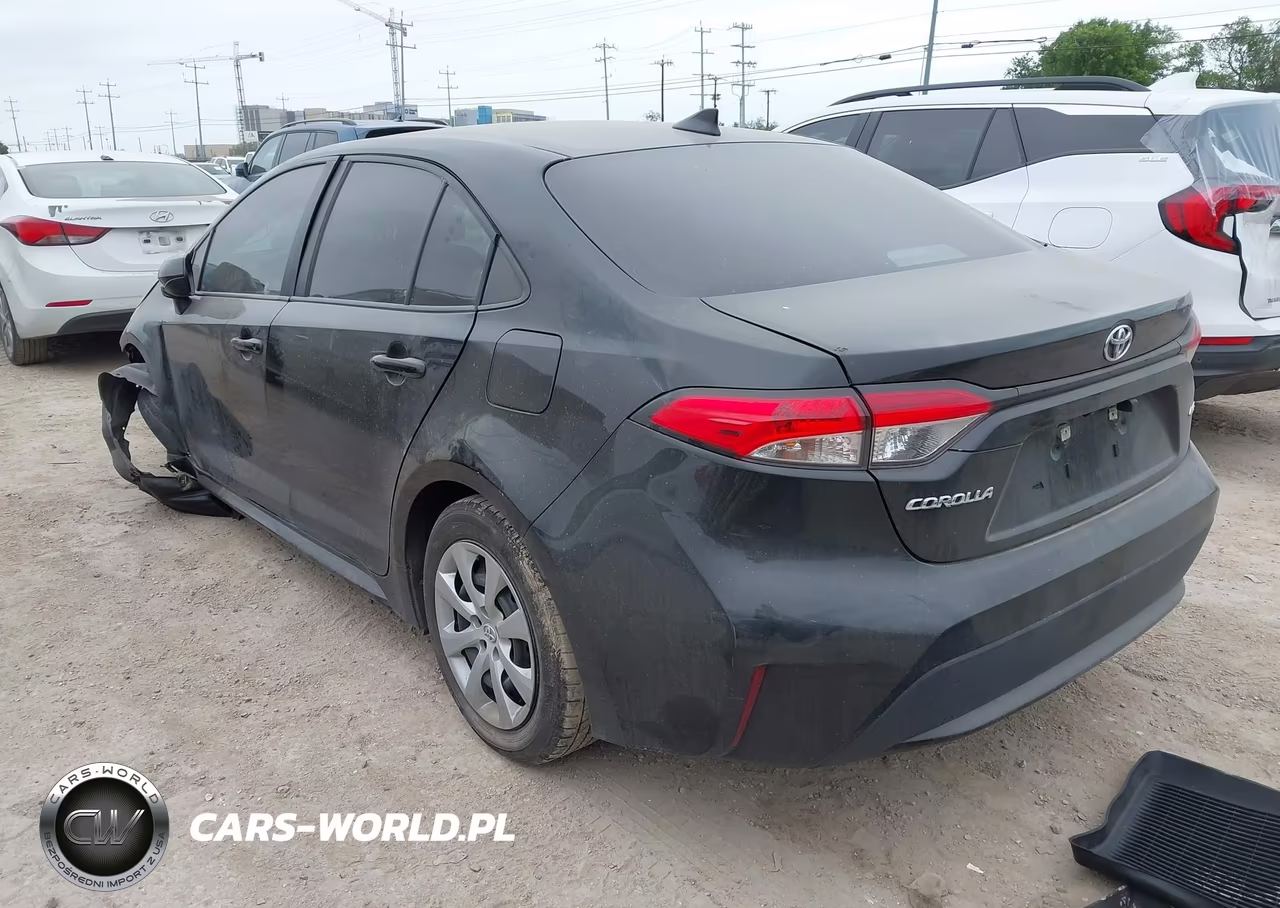 2022 Toyota Corolla Le VIN:5YFEPMAE1NP296940 - 3