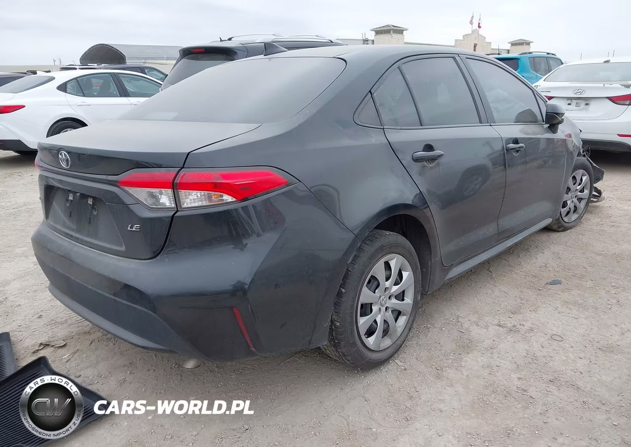 2022 Toyota Corolla Le VIN:5YFEPMAE1NP296940 - 4