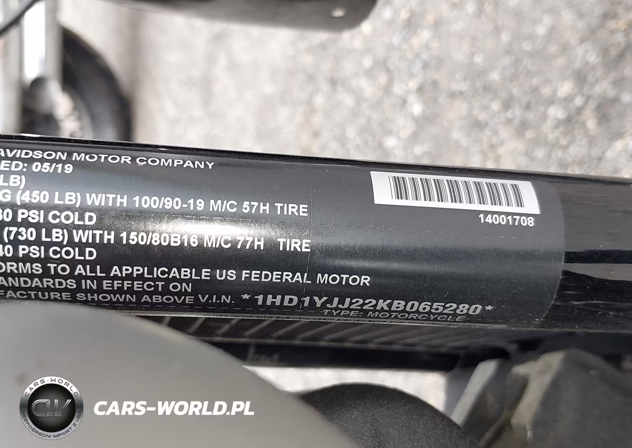 2019 Harley-Davidson Fxbb VIN:1HD1YJJ22KB065280 - 10