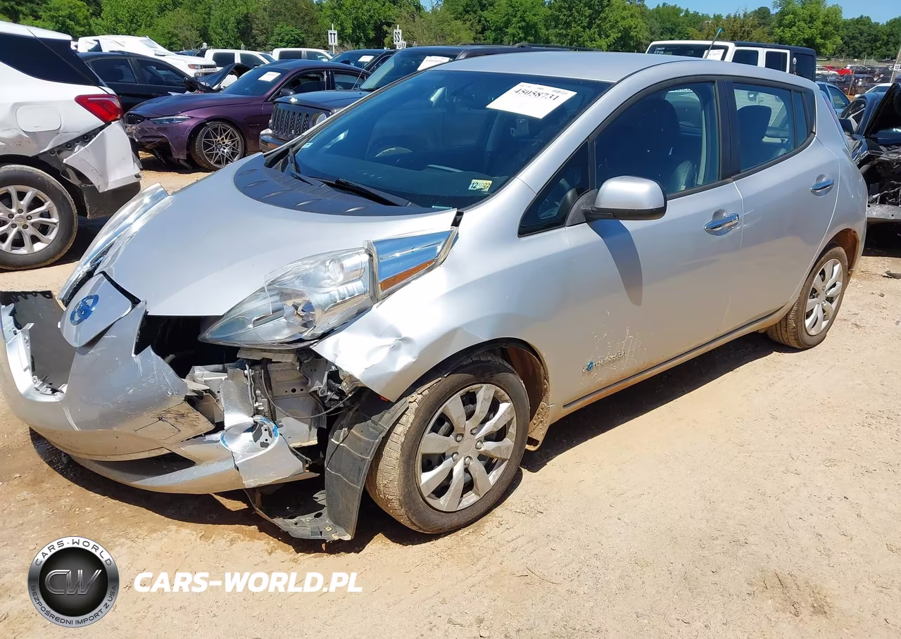 2013 Nissan Leaf S VIN:1N4AZ0CPXDC423214 - 2