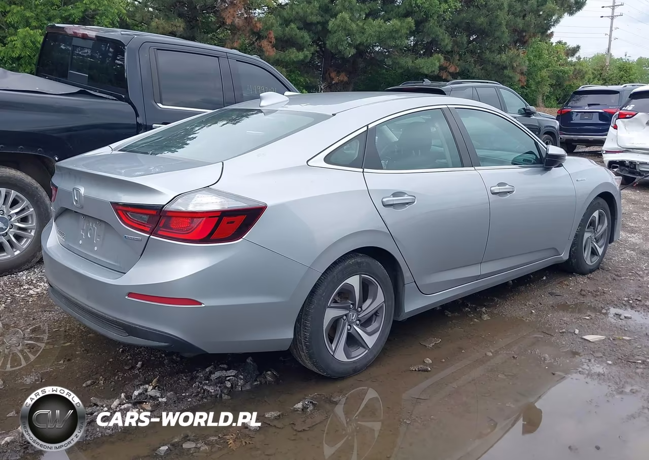 2019 Honda Insight Lx VIN:19XZE4F1XKE015003 - 4