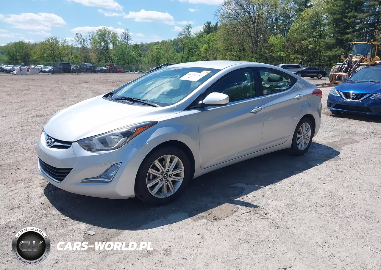 2014 Hyundai Elantra Se VIN:KMHDH4AE8EU132866 - 2