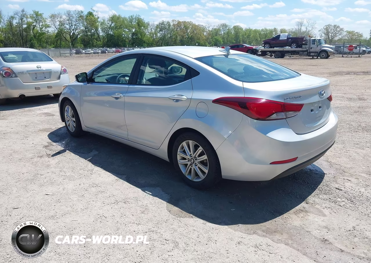 2014 Hyundai Elantra Se VIN:KMHDH4AE8EU132866 - 3