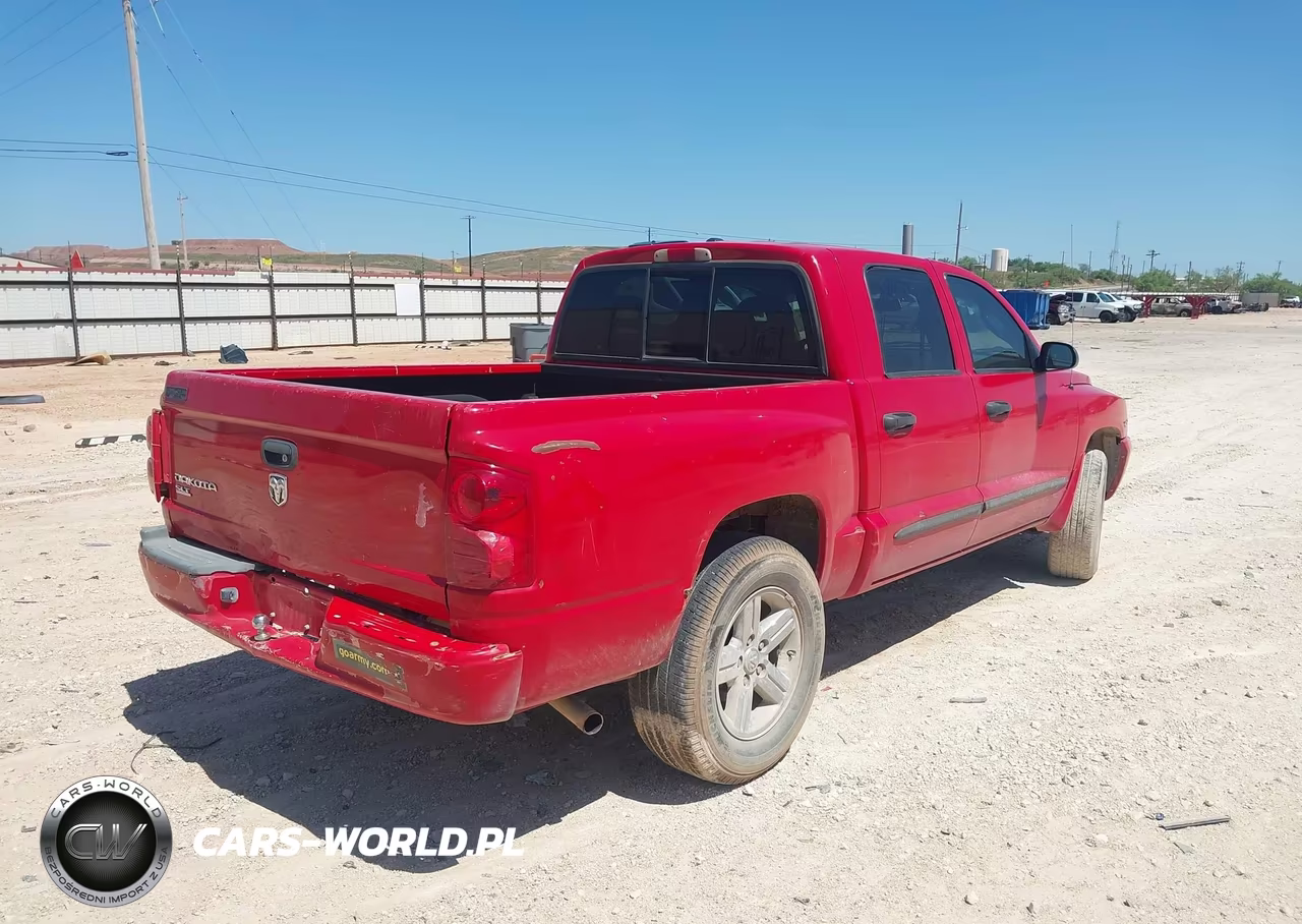 2007 Dodge Dakota Slt VIN:1D7HE48K87S218306 - 4