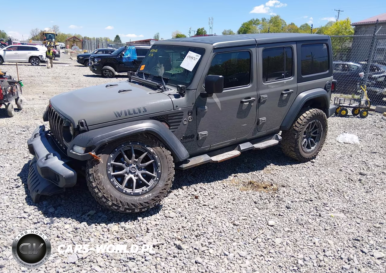 2020 Jeep Wrangler Unlimited Willys 4X4 VIN:1C4HJXDG1LW200449 - 2