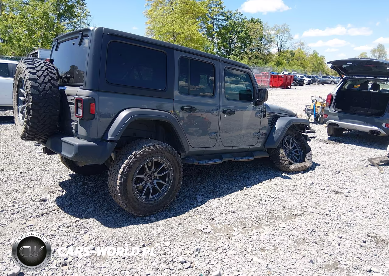 2020 Jeep Wrangler Unlimited Willys 4X4 VIN:1C4HJXDG1LW200449 - 4