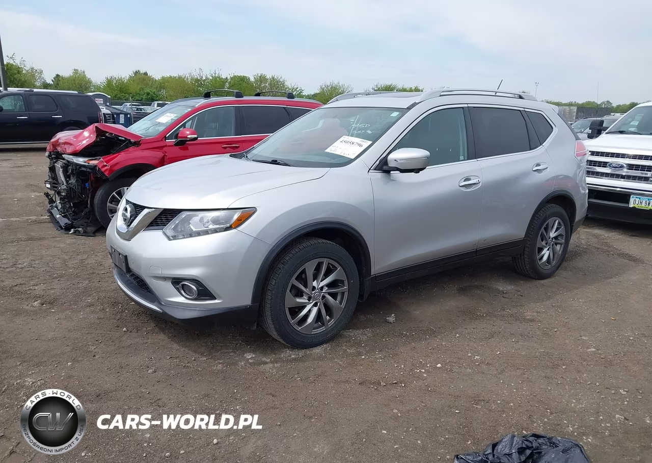 2015 Nissan Rogue Sl VIN:5N1AT2MV3FC912718 - 2