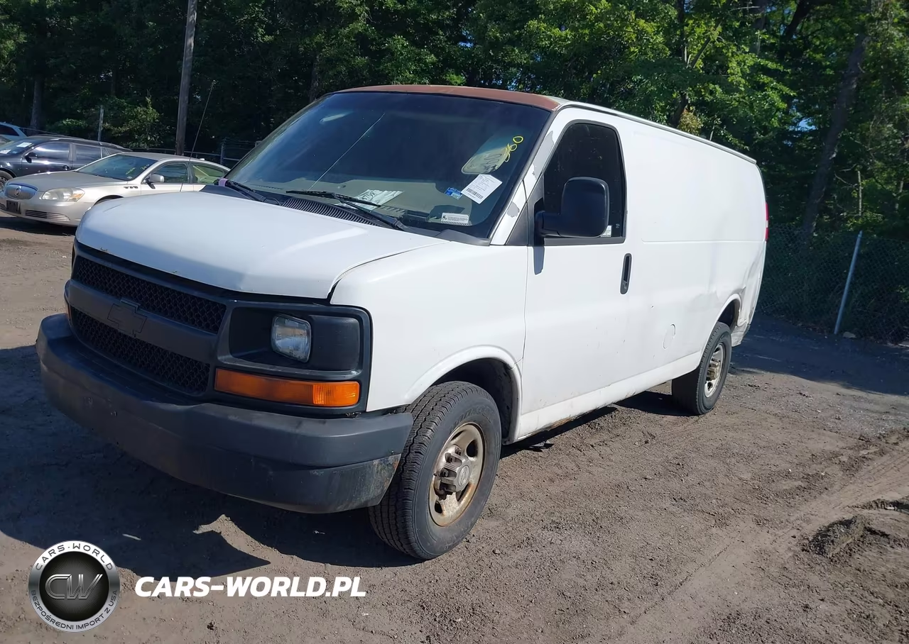 2010 Chevrolet Express 2500 Work Van VIN:1GCZGFDAXA1115919 - 2