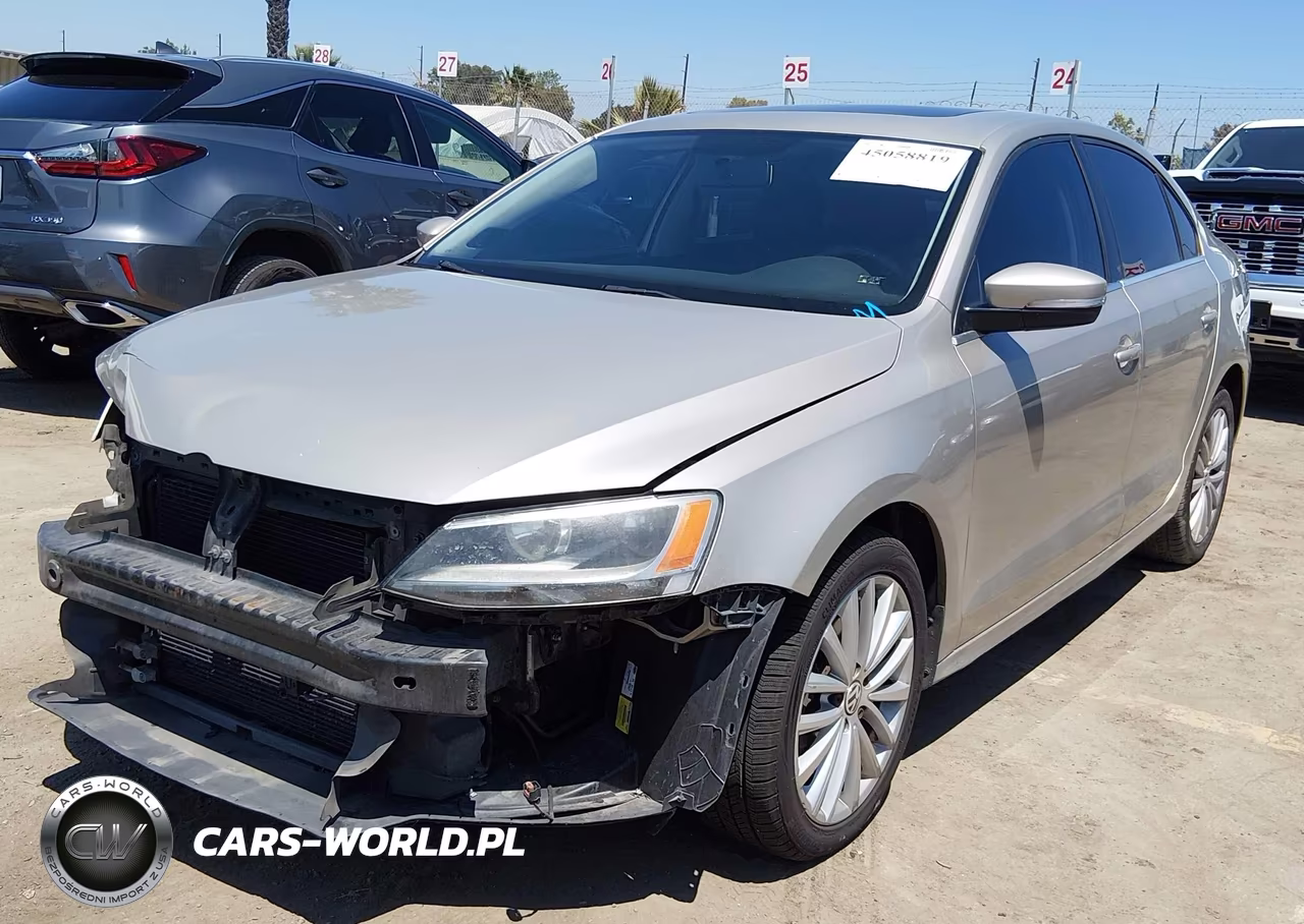 2012 Volkswagen Jetta 2.5L Sel VIN:3VWLP7AJ9CM458868 - 2