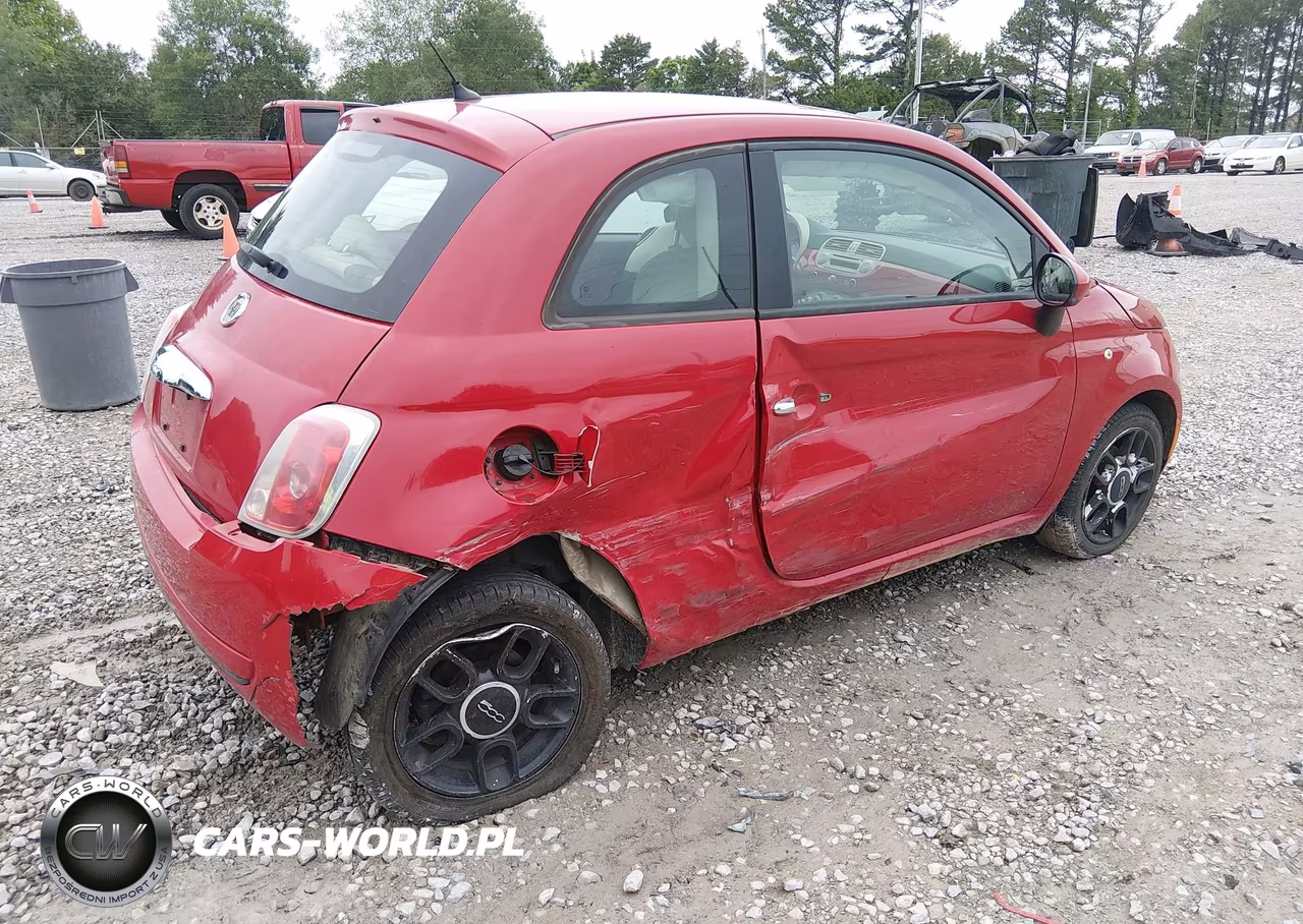 2012 Fiat 500 Pop VIN:3C3CFFAR0CT112692 - 4