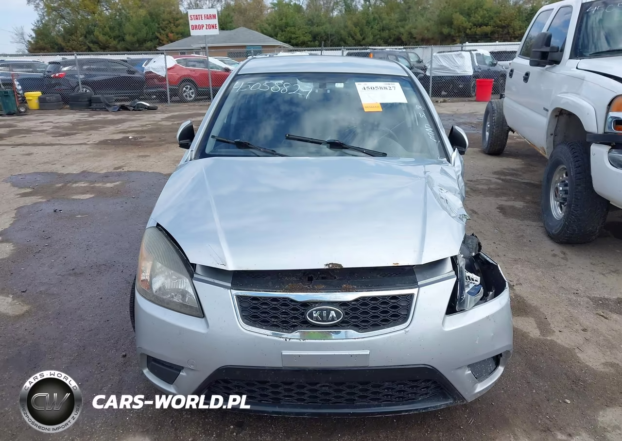 2011 Kia Rio Lx VIN:KNADH4A37B6921297 - 12