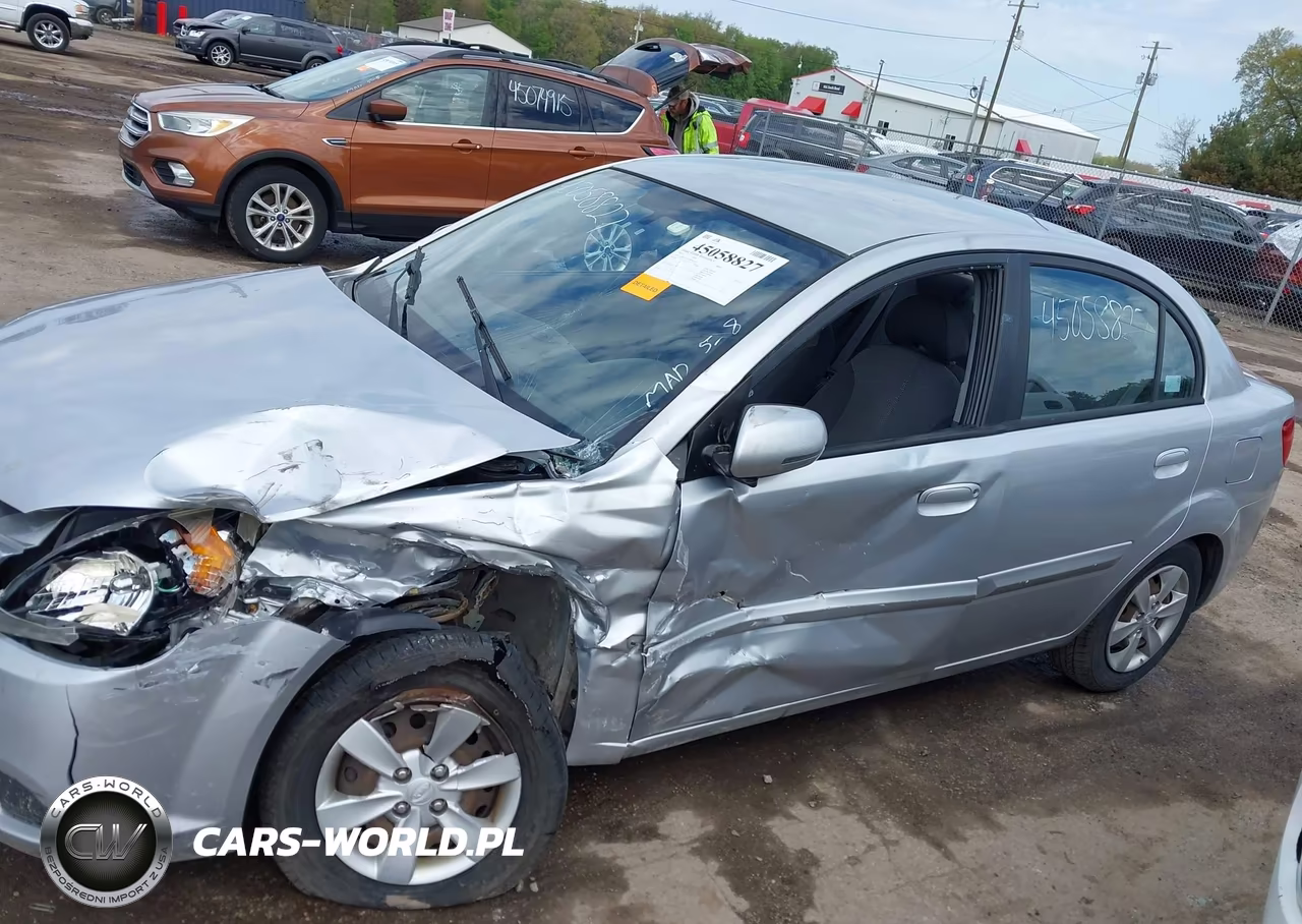 2011 Kia Rio Lx VIN:KNADH4A37B6921297 - 14