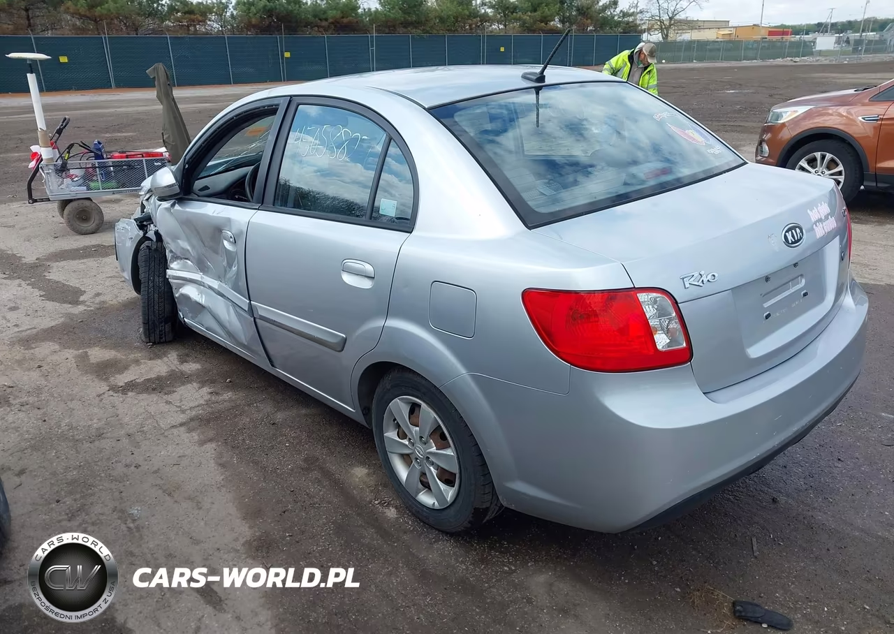 2011 Kia Rio Lx VIN:KNADH4A37B6921297 - 3