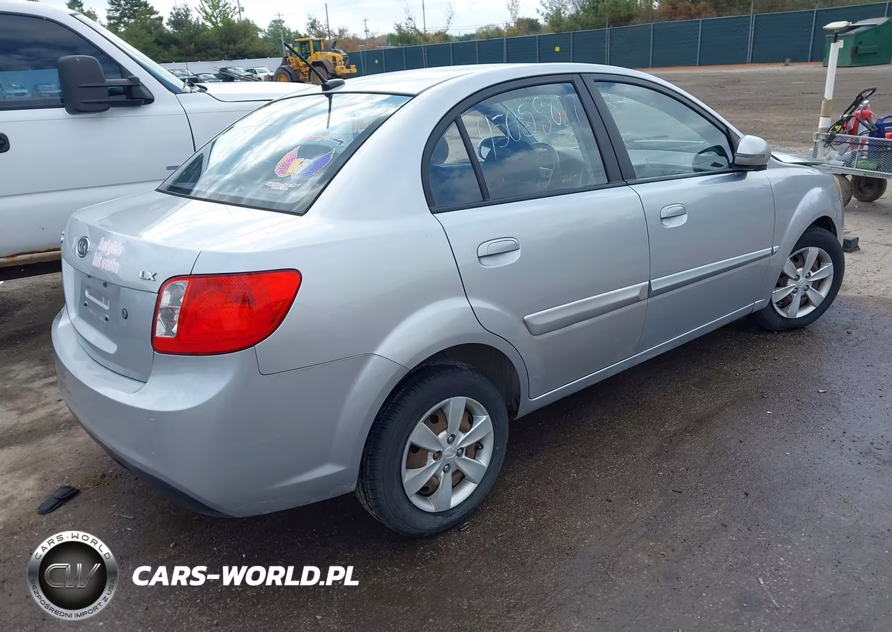 2011 Kia Rio Lx VIN:KNADH4A37B6921297 - 4