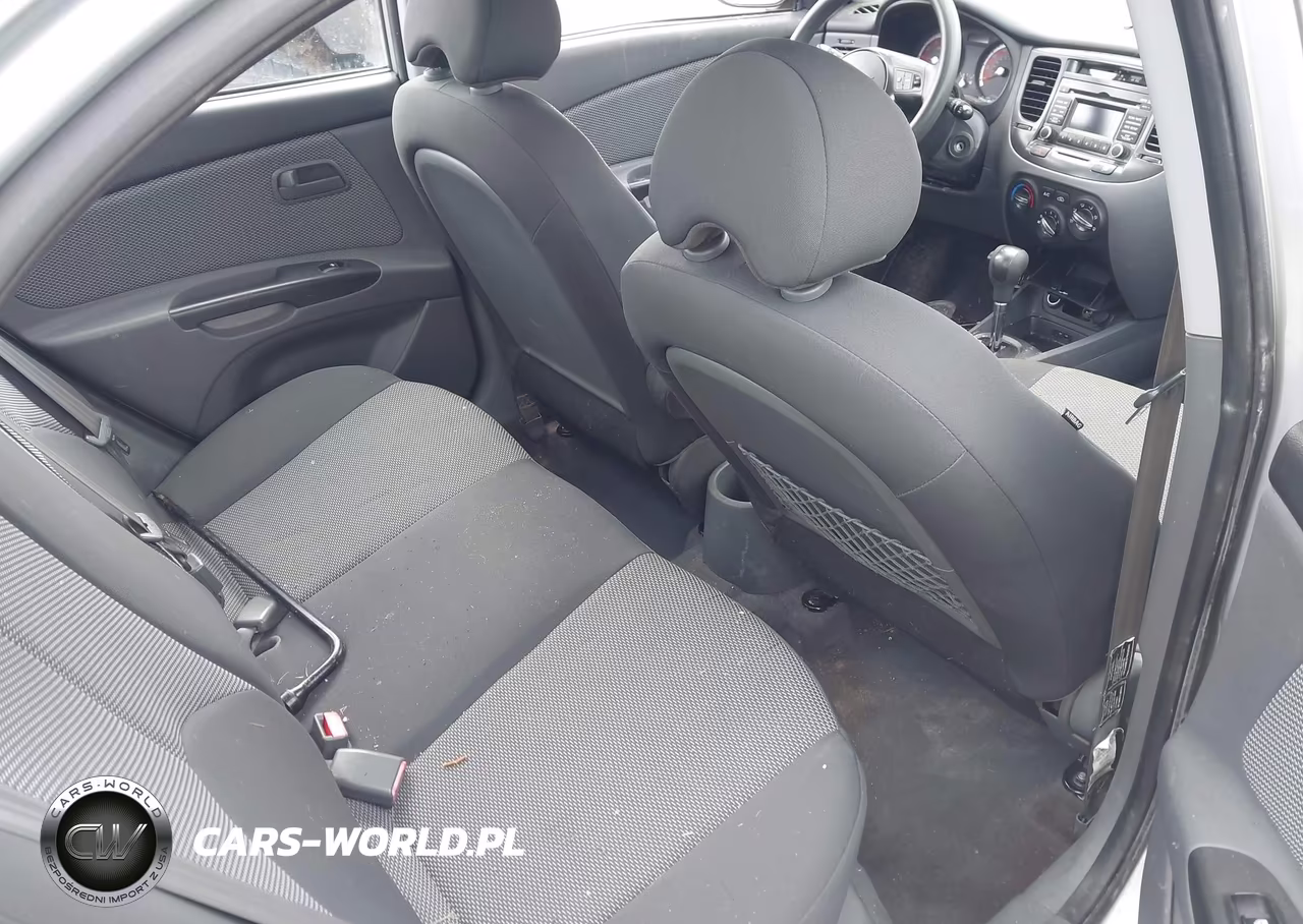 2011 Kia Rio Lx VIN:KNADH4A37B6921297 - 8