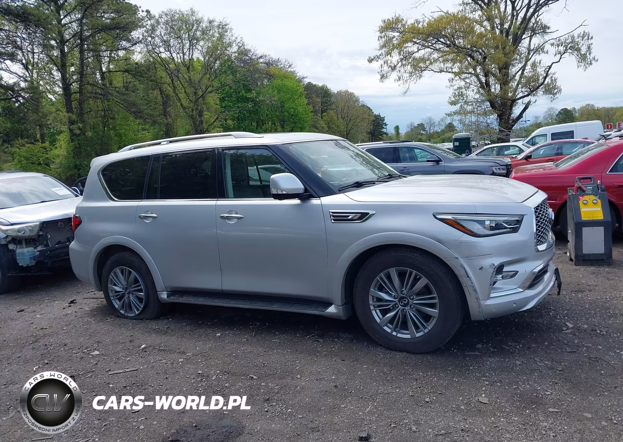 2021 Infiniti Qx80 Luxe Awd VIN:JN8AZ2AE1M9269680 - 13