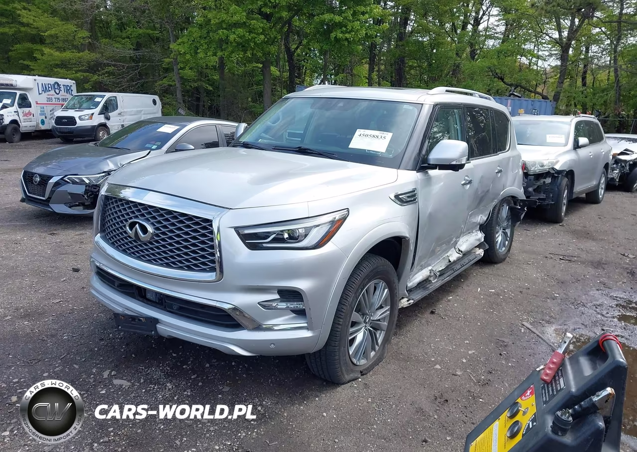2021 Infiniti Qx80 Luxe Awd VIN:JN8AZ2AE1M9269680 - 2
