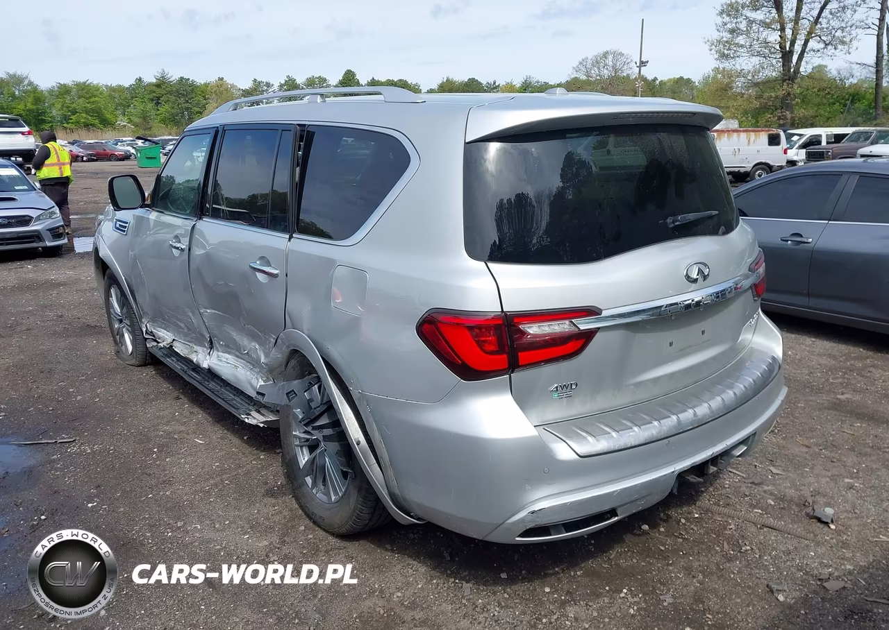 2021 Infiniti Qx80 Luxe Awd VIN:JN8AZ2AE1M9269680 - 3