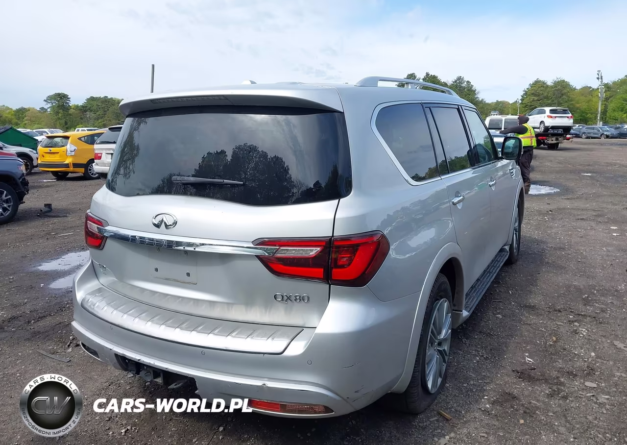 2021 Infiniti Qx80 Luxe Awd VIN:JN8AZ2AE1M9269680 - 4