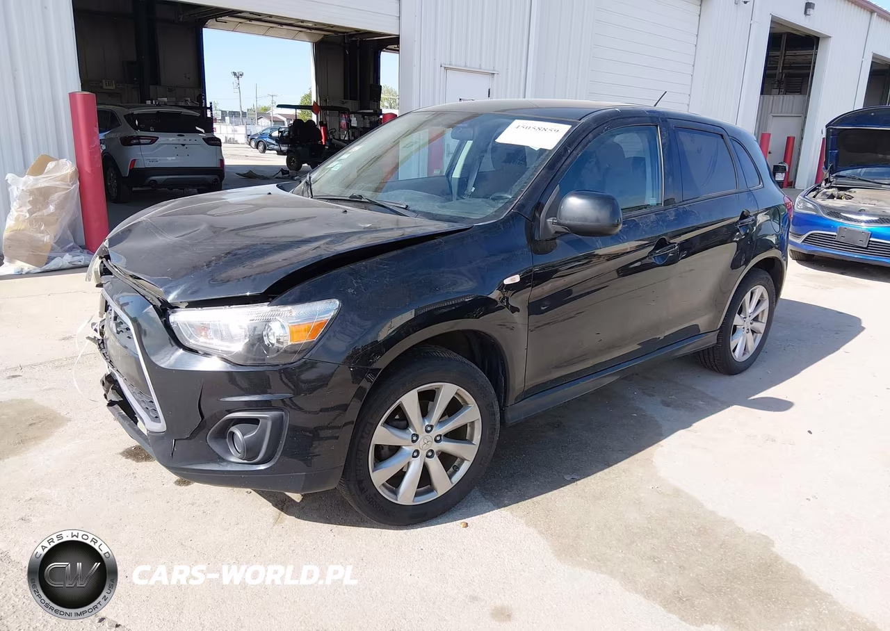 2015 Mitsubishi Outlander Sport Es VIN:4A4AP3AU7FE051468 - 2
