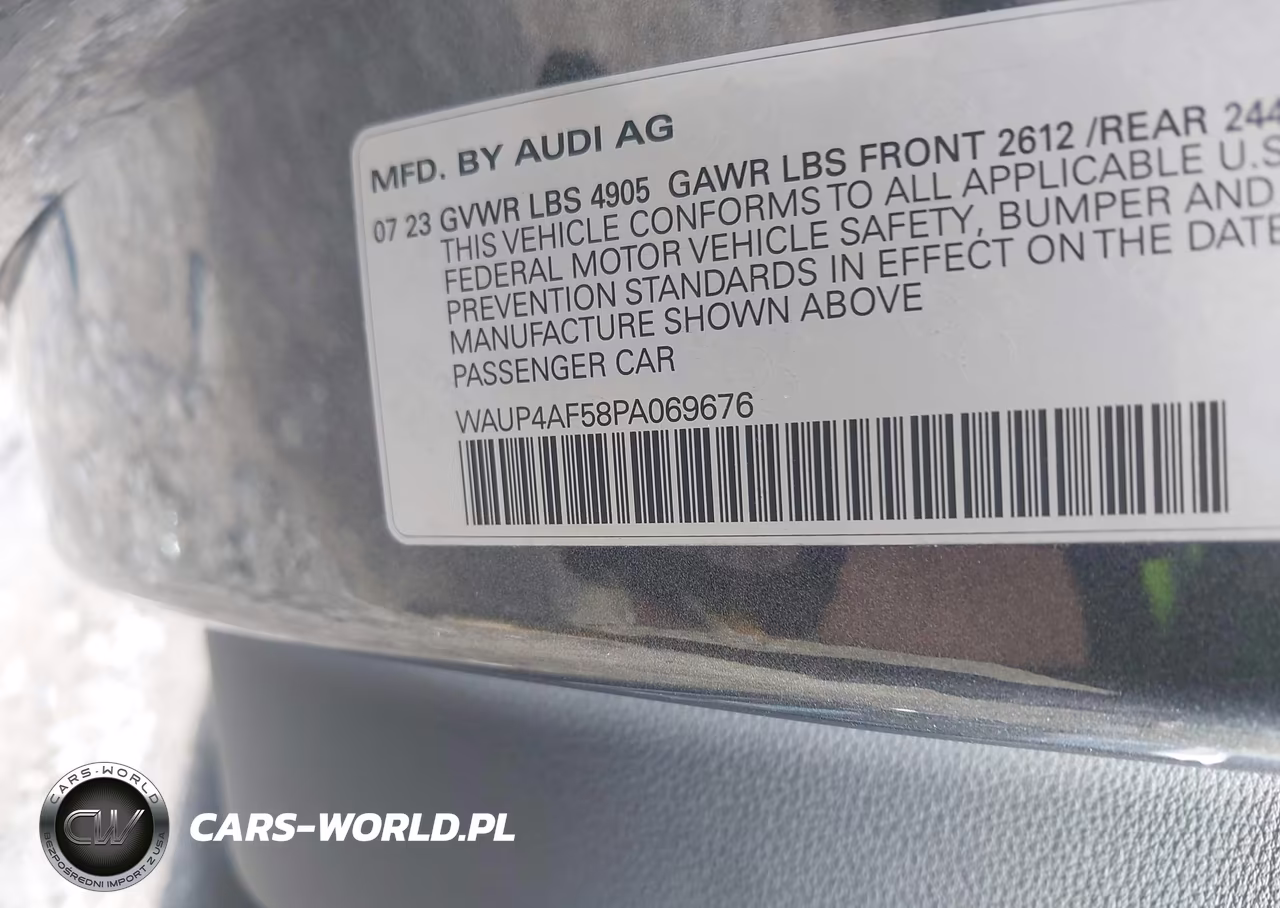 2023 Audi S5 Premium Plus Tfsi Quattro Tiptronic VIN:WAUP4AF58PA069676 - 9