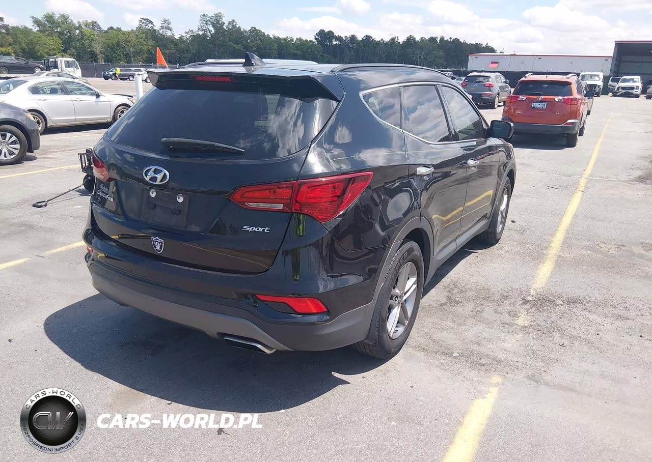 2017 Hyundai Santa Fe Sport 2.4L VIN:5NMZU3LB5HH020606 - 4