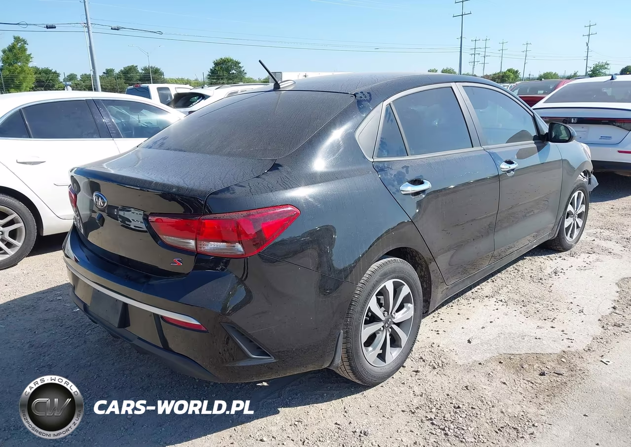 2021 Kia Rio S VIN:3KPA24AD8ME415359 - 4