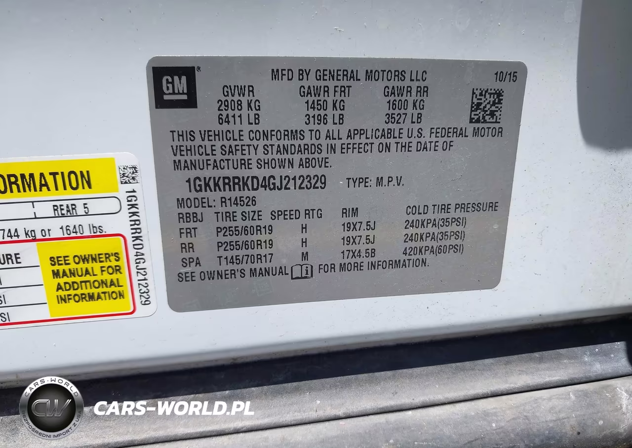2016 GMC Acadia Slt-1 VIN:1GKKRRKD4GJ212329 - 9