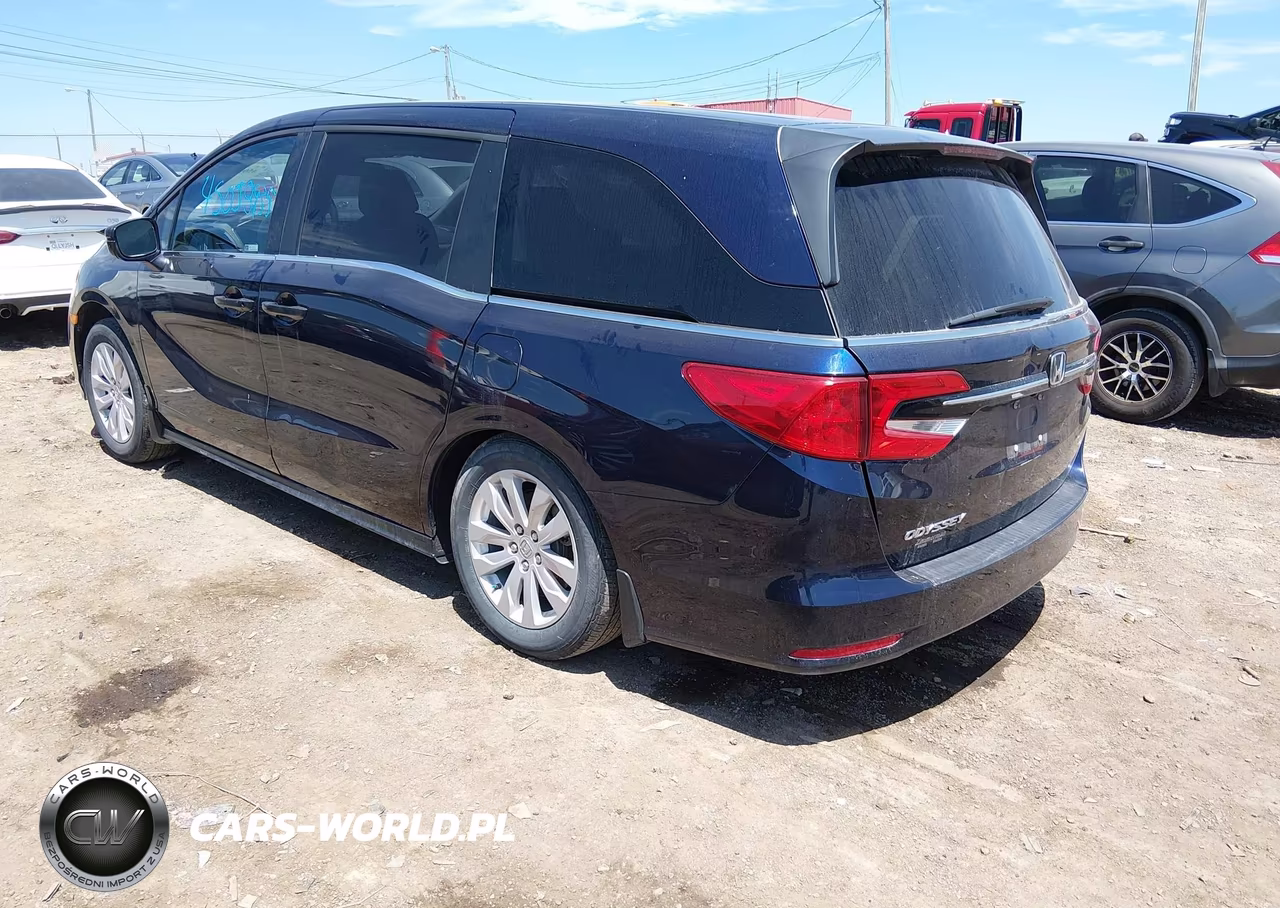 2021 Honda Odyssey Lx VIN:5FNRL6H23MB034626 - 3